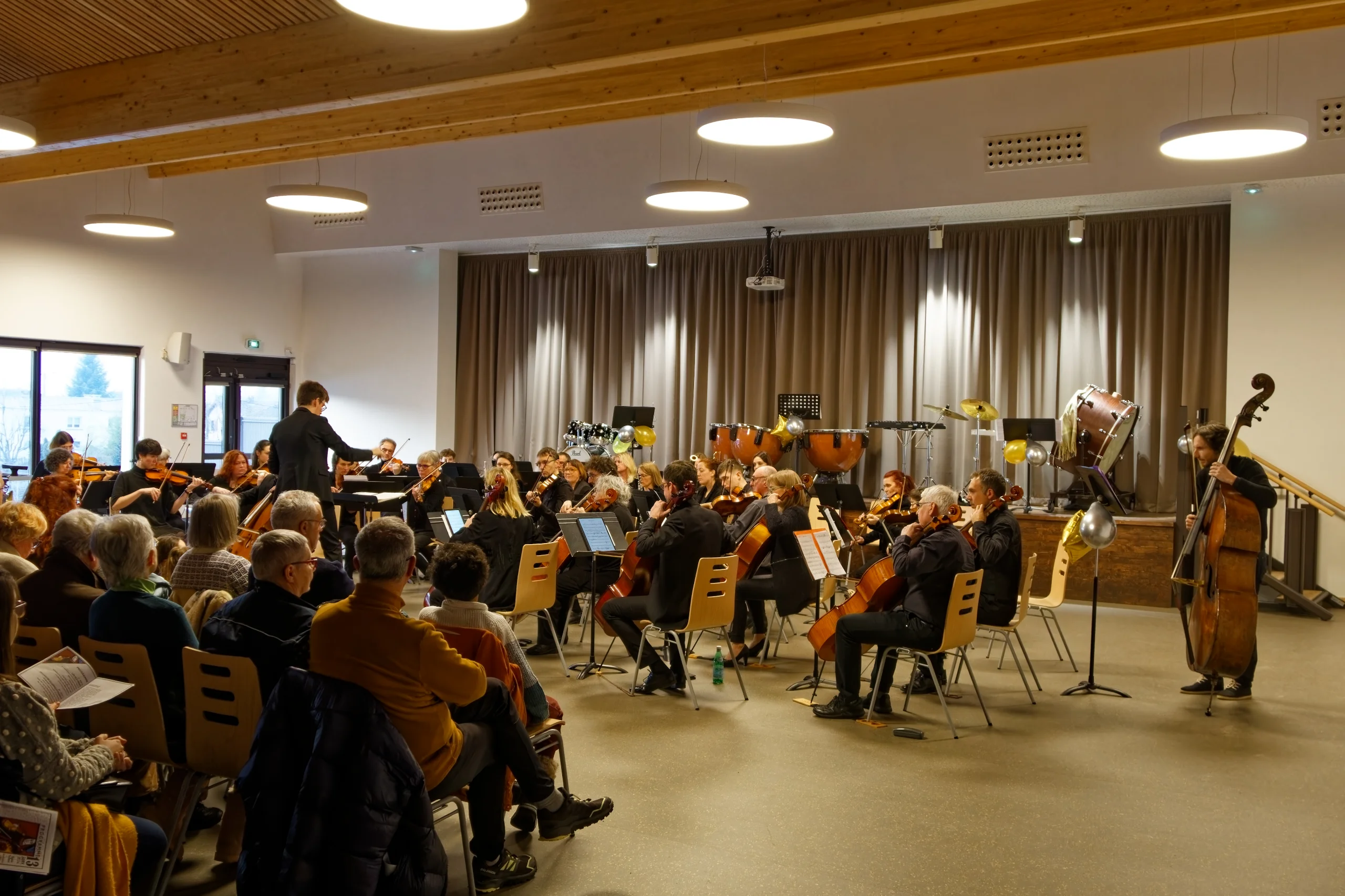 L'orchestre vue de la droite