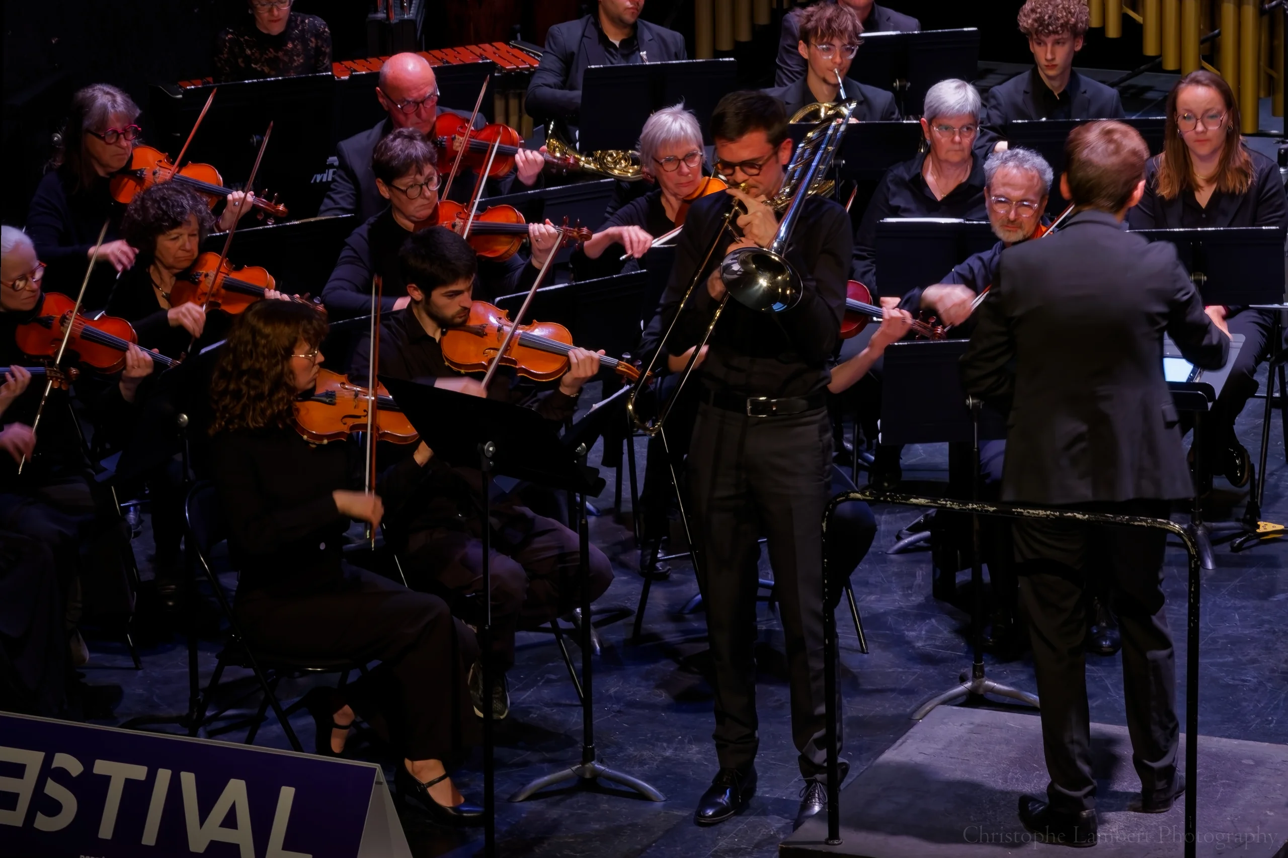 Soliste tromboniste (Dimitri) avec orchestre derrière