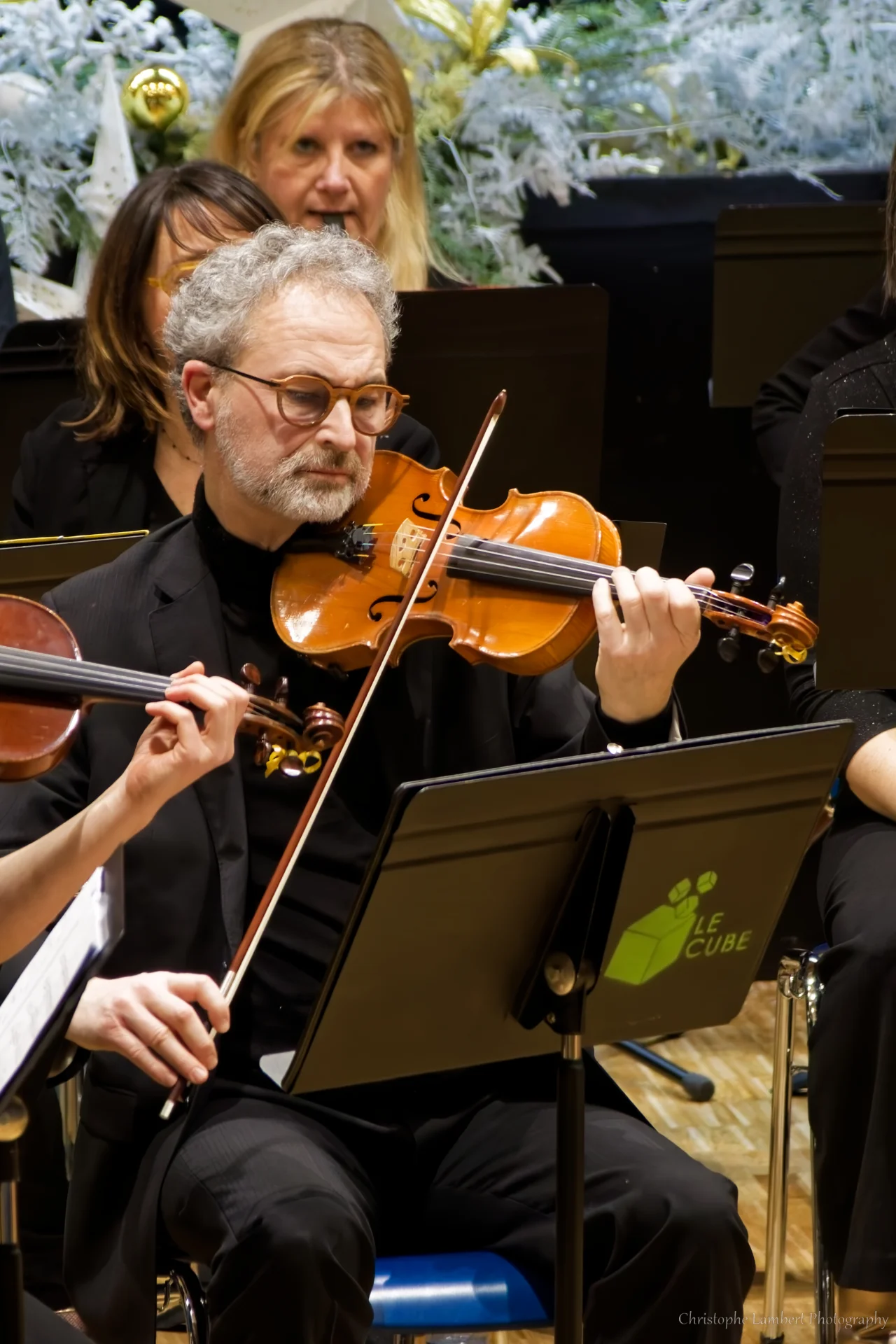 Marc-Antoine au violon