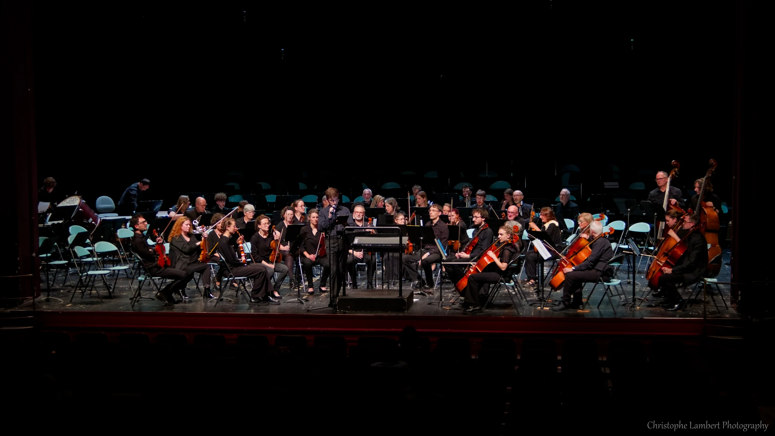 Vue de l'orchestre au complet
